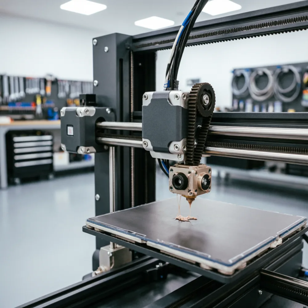 Парк промышленных FDM 3D-принтеров в мастерской 3D Engineering